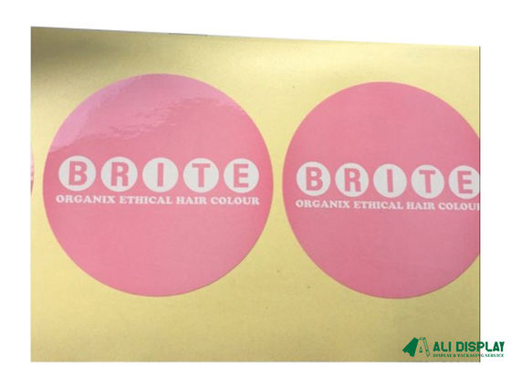 labels de empaquetage cosmétiques auto-adhésifs du papier pour étiquettes de 50mm PSD CMYK