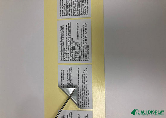 Compensation de empaquetage adhésive cosmétique d'impression d'autocollant de l'autocollant 30mm d'étiquette de BOPP