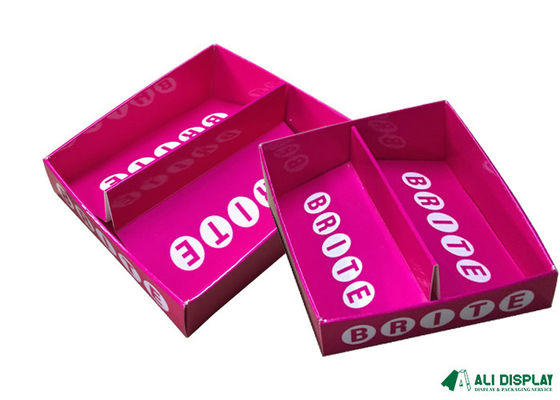 Carton cosmétique Papier d'emballage de boîtes de présentation du compteur 300gsm CCNB de vente au détail de support